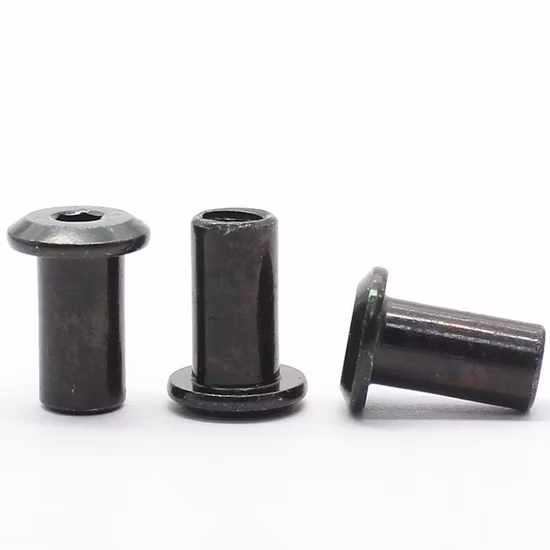 M6 M8 cabeza plana avellanada hexagonal muebles conector manga barril tuerca