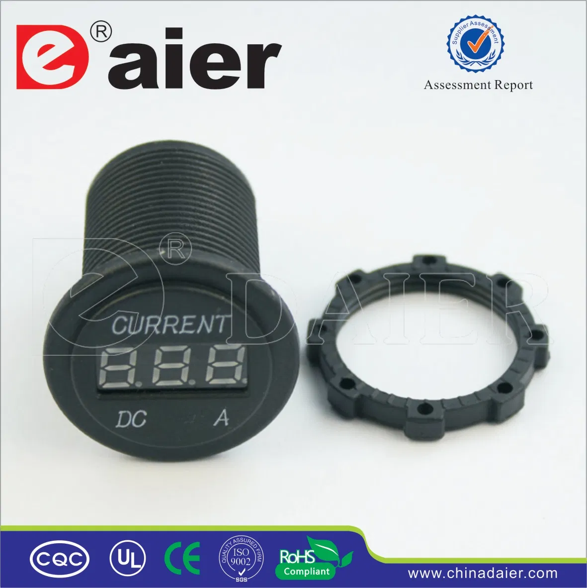 Reemplace el zócalo del amperímetro digital de CC del sistema Blue Sea