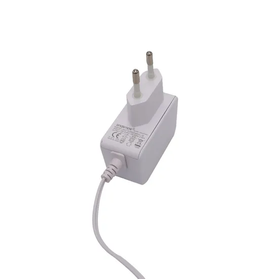 Fuente de alimentación LED de Color blanco/negro, 24V, 0,5a, enchufe de la UE, adaptador de pared de CA CC estándar CE, zócalo de cargador de 12W