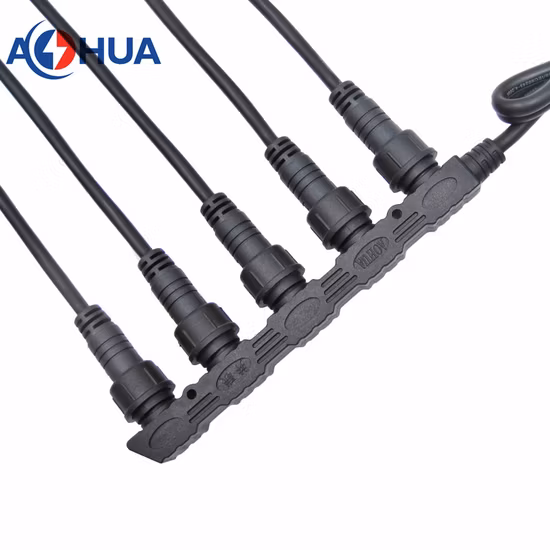 Tipo Y toma de cable del conector DC del divisor de potencia para iluminación LED